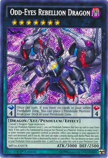 Odd-Eyes Rebellion Dragon [MP16-EN078] Secret Rare | Good Games Morley
