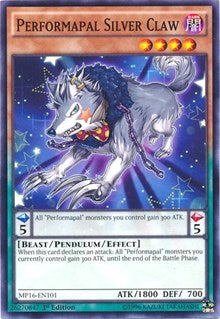 Performapal Silver Claw [MP16-EN101] Common | Good Games Morley