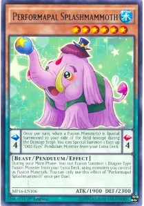 Performapal Splashmammoth [MP16-EN106] Rare | Good Games Morley