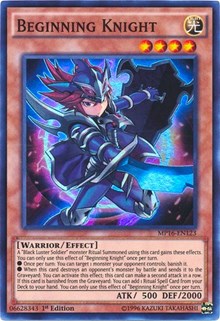 Beginning Knight [MP16-EN123] Super Rare | Good Games Morley