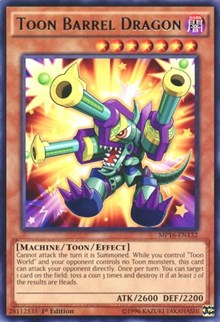 Toon Barrel Dragon [MP16-EN132] Rare | Good Games Morley