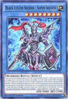 Black Luster Soldier - Super Soldier [MP16-EN136] Ultra Rare | Good Games Morley
