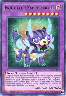 Frightfur Sabre-Tooth [MP16-EN137] Ultra Rare | Good Games Morley