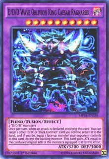 D/D/D Wave Oblivion King Caesar Ragnarok [MP16-EN138] Super Rare | Good Games Morley