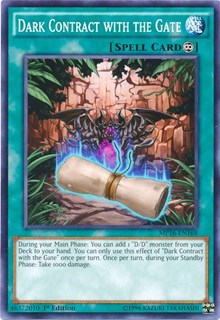 Dark Contract with the Gate [MP16-EN168] Common | Good Games Morley
