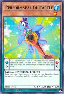 Performapal Guitartle [MP16-EN175] Rare | Good Games Morley