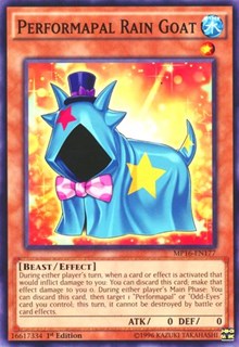 Performapal Rain Goat [MP16-EN177] Common | Good Games Morley