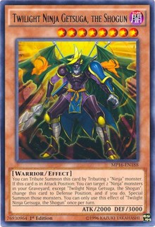 Twilight Ninja Getsuga, the Shogun [MP16-EN188] Rare | Good Games Morley