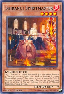 Shiranui Spiritmaster [MP16-EN201] Rare | Good Games Morley