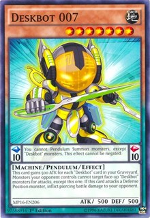 Deskbot 007 [MP16-EN206] Common | Good Games Morley