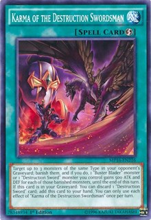 Karma of the Destruction Swordsman [MP16-EN216] Common | Good Games Morley