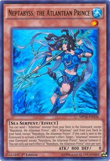 Neptabyss, the Atlantean Prince [MP16-EN236] Ultra Rare | Good Games Morley