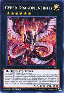 Cyber Dragon Infinity [MP16-EN237] Secret Rare | Good Games Morley