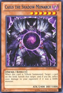 Caius the Shadow Monarch (Blue) [DL15-EN006] Rare | Good Games Morley