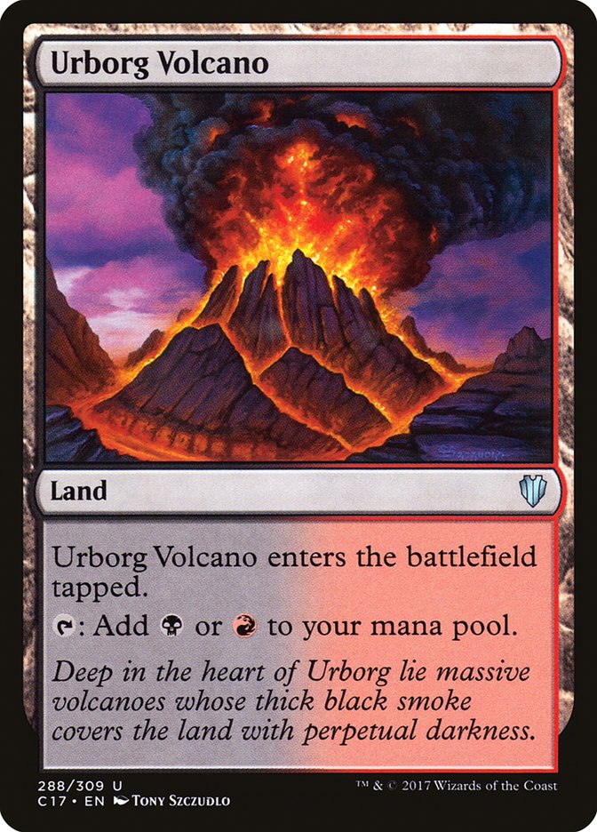 Urborg Volcano [Commander 2017] | Good Games Morley