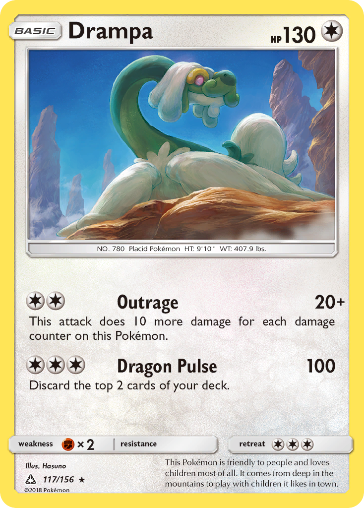 Drampa (117/156) [Sun & Moon: Ultra Prism] | Good Games Morley