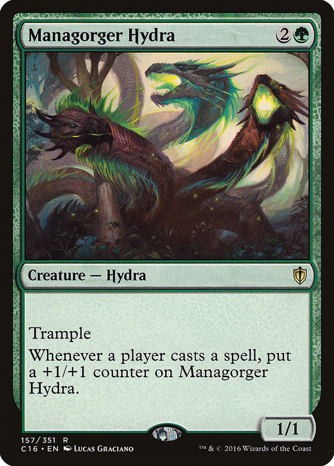 Managorger Hydra [Commander 2016] | Good Games Morley