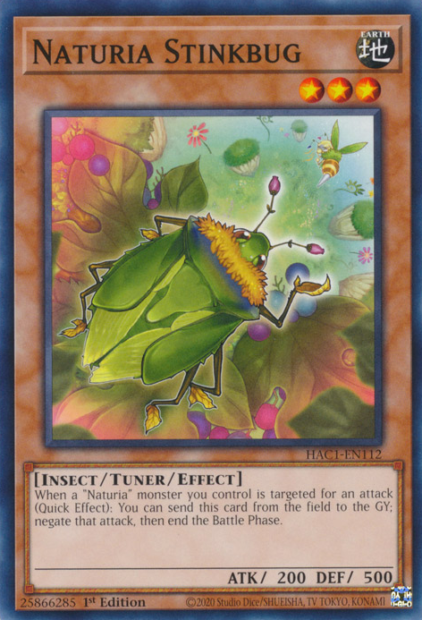 Naturia Stinkbug [HAC1-EN112] Common | Good Games Morley