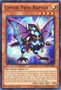 Cipher Twin Raptor [INOV-EN010] Common | Good Games Morley
