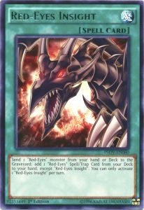 Red-Eyes Insight [INOV-EN060] Rare | Good Games Morley
