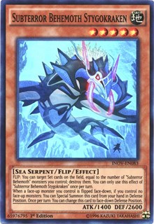 Subterror Behemoth Stygokraken [INOV-EN083] Super Rare | Good Games Morley