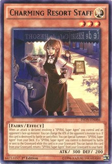 Charming Resort Staff [INOV-EN086] Rare | Good Games Morley