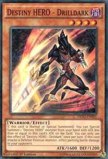 Destiny HERO - Drilldark [DESO-EN001] Super Rare | Good Games Morley