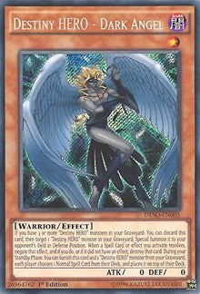 Destiny HERO - Dark Angel [DESO-EN005] Secret Rare | Good Games Morley