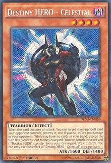 Destiny HERO - Celestial [DESO-EN006] Secret Rare | Good Games Morley