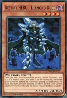 Destiny HERO - Diamond Dude [DESO-EN009] Super Rare | Good Games Morley