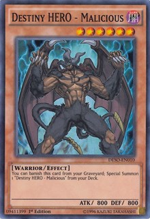 Destiny HERO - Malicious [DESO-EN010] Super Rare | Good Games Morley