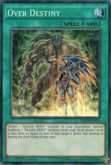 Over Destiny [DESO-EN015] Super Rare | Good Games Morley