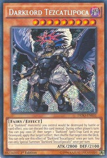 Darklord Tezcatlipoca [DESO-EN031] Secret Rare | Good Games Morley
