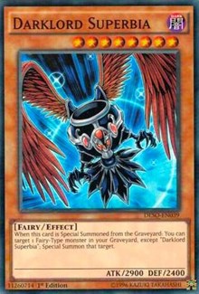 Darklord Superbia [DESO-EN039] Super Rare | Good Games Morley