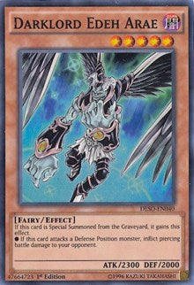 Darklord Edeh Arae [DESO-EN040] Super Rare | Good Games Morley