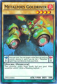 Metalfoes Goldriver [OP03-EN004] Super Rare | Good Games Morley