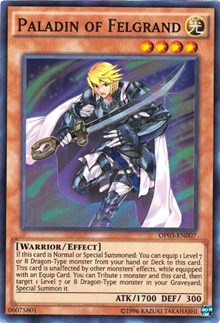 Paladin of Felgrand [OP03-EN007] Super Rare | Good Games Morley