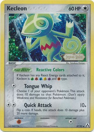 Kecleon (37/92) (Stamped) [EX: Legend Maker] | Good Games Morley
