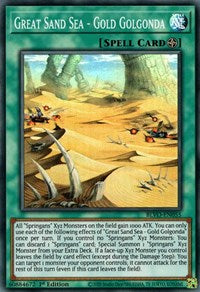Great Sand Sea - Gold Golgonda [BLVO-EN055] Super Rare | Good Games Morley