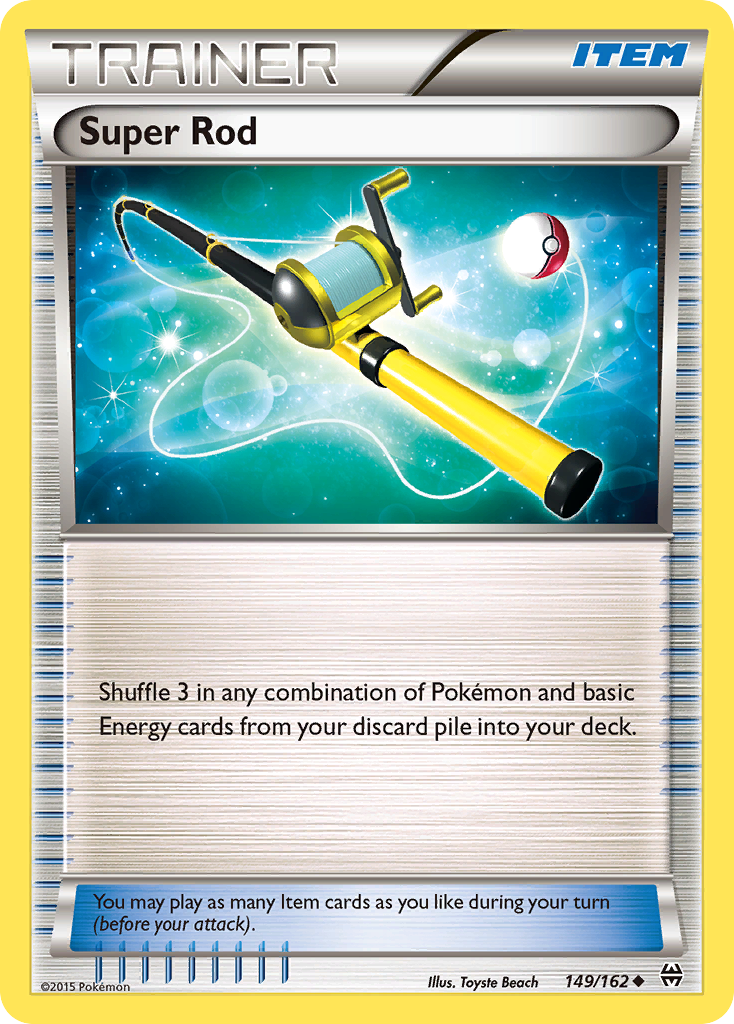 Super Rod (149/162) [XY: BREAKthrough] | Good Games Morley