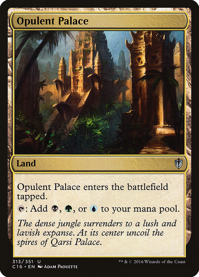 Opulent Palace [Commander 2016] | Good Games Morley