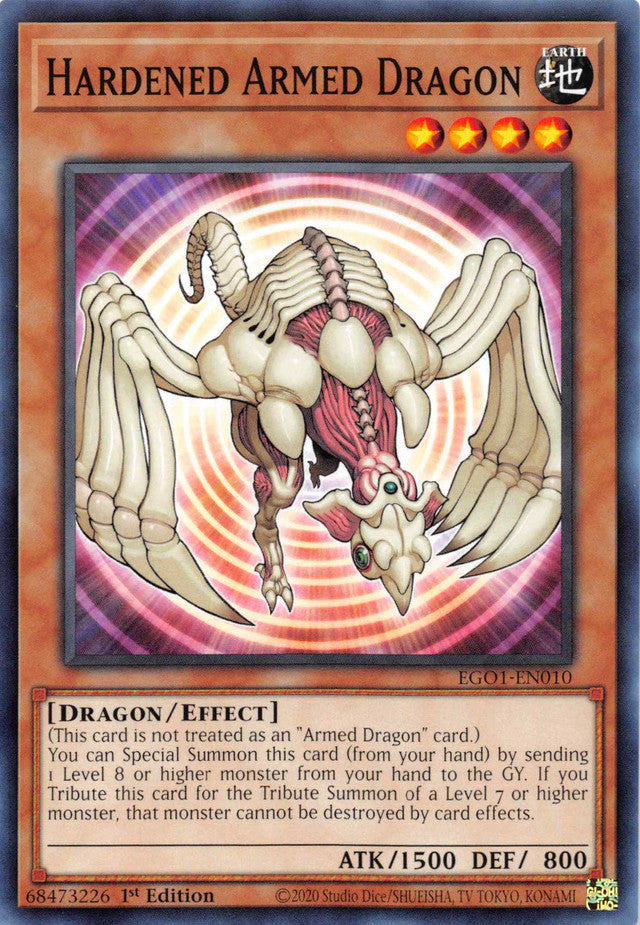 Hardened Armed Dragon [EGO1-EN010] Common | Good Games Morley
