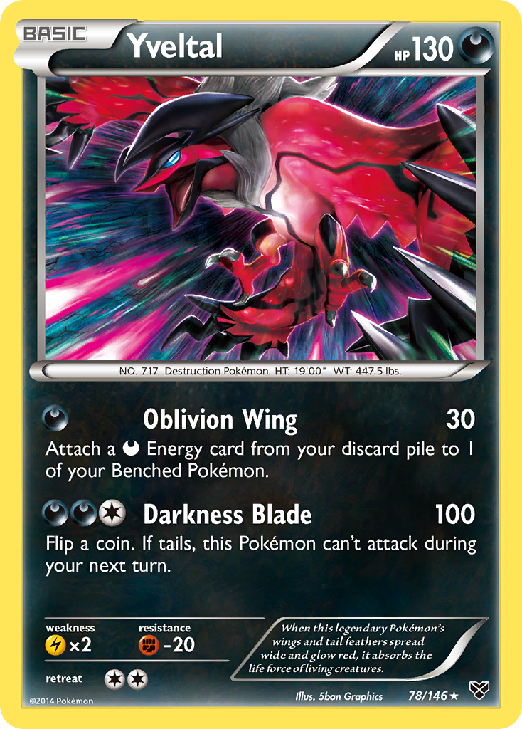 Yveltal (78/146) [XY: Base Set] | Good Games Morley