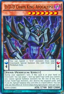 D/D/D Chaos King Apocalypse [SDPD-EN001] Ultra Rare | Good Games Morley