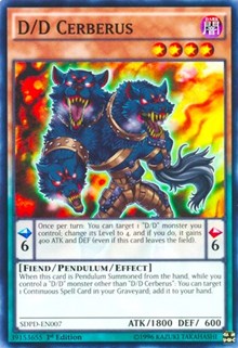 D/D Cerberus [SDPD-EN007] Common | Good Games Morley