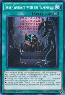 Dark Contract with the Yamimakai [SDPD-EN023] Common | Good Games Morley