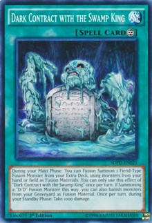 Dark Contract with the Swamp King [SDPD-EN025] Common | Good Games Morley