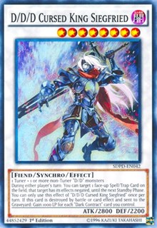 D/D/D Cursed King Siegfried [SDPD-EN042] Super Rare | Good Games Morley