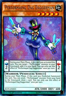 Performapal Dag Daggerman [RATE-EN003] Ultra Rare | Good Games Morley