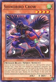 Shinobird Crow [RATE-EN022] Common | Good Games Morley
